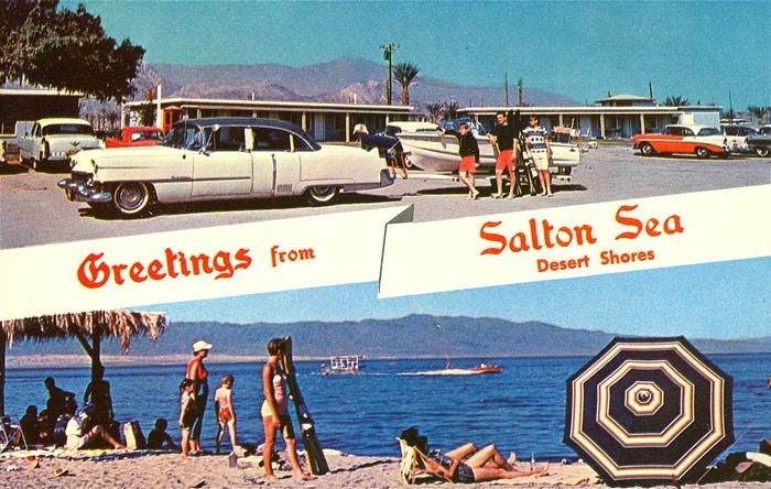 salton sea post card