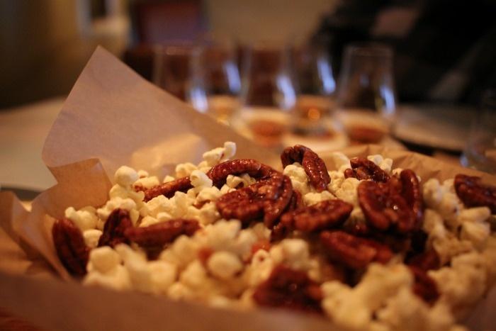 candied pecans kettle corn