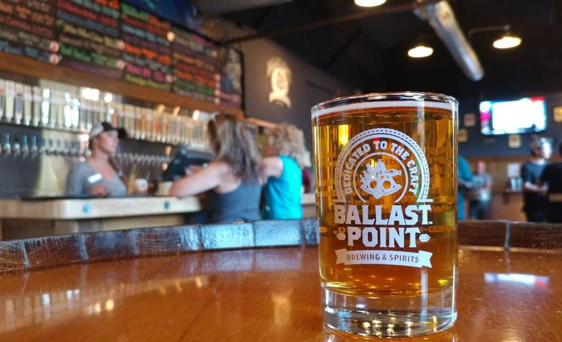 Visit to Ballast Point Brewing on a San Diego Bachelor Party Brewery Tour