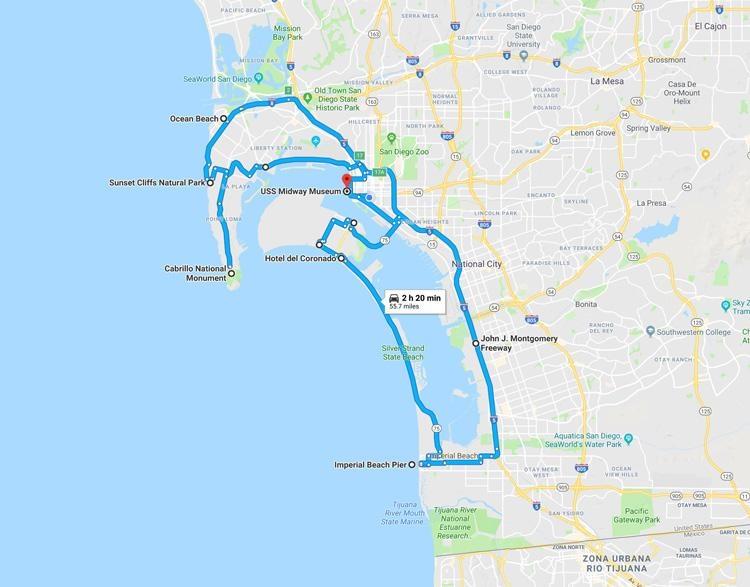 san diego bay loop