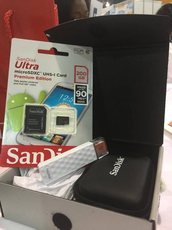 san disk goodie bag