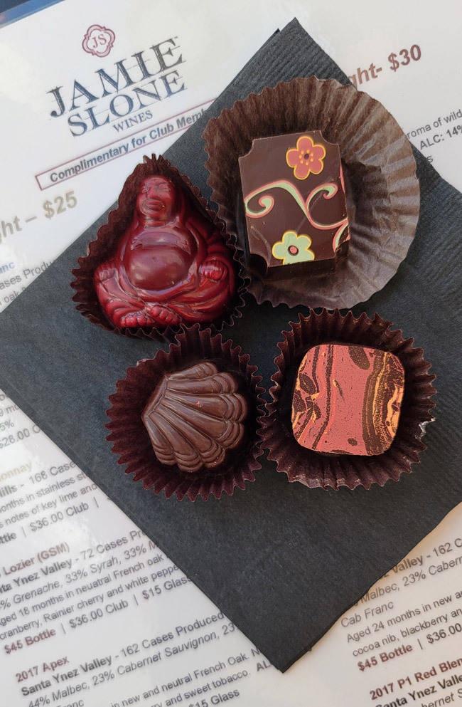 jamie slone chocolate pairing