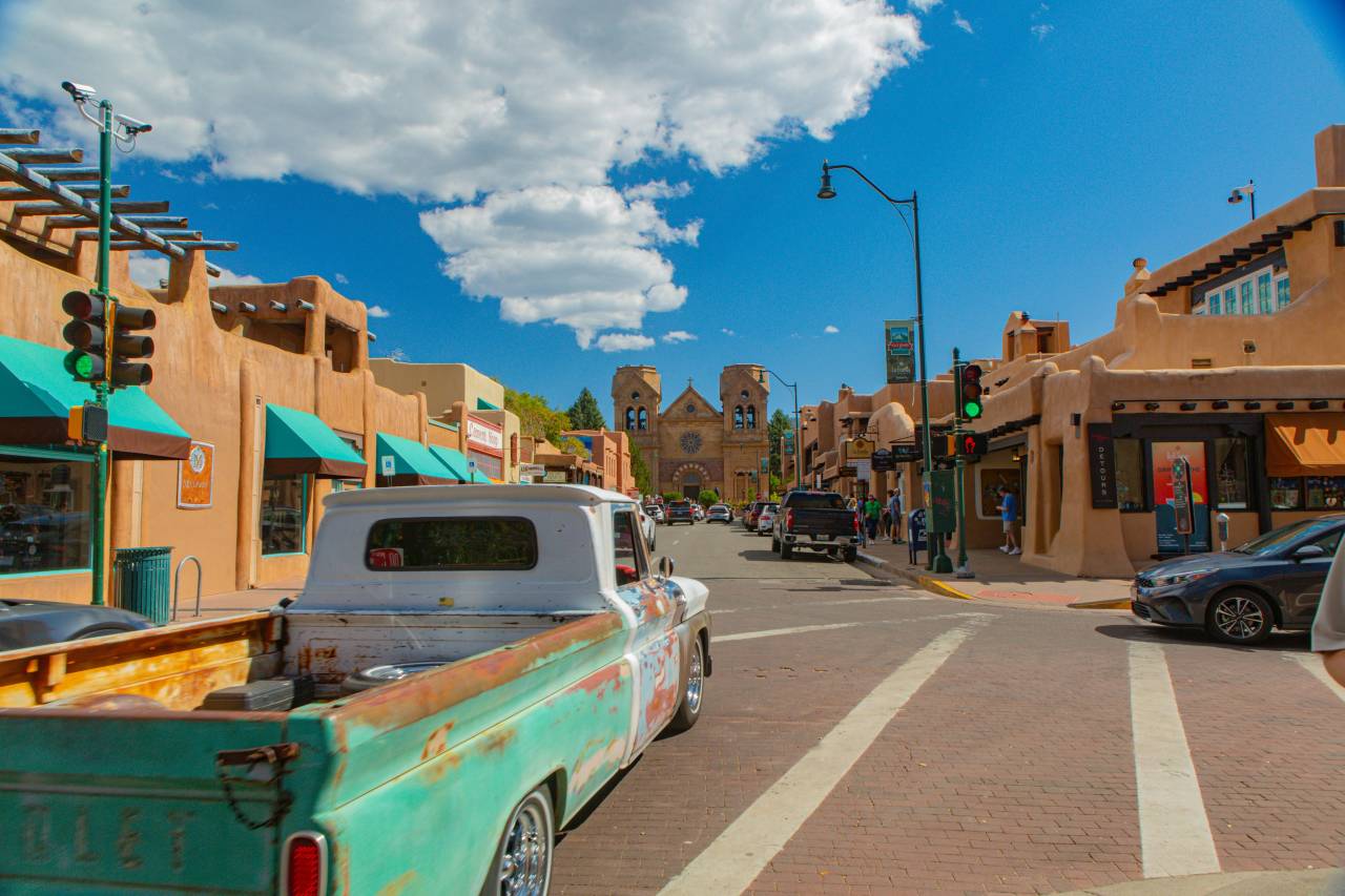 santa fe new mexico downtown