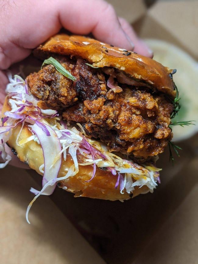 peasants feast chicken sandwich solvang california