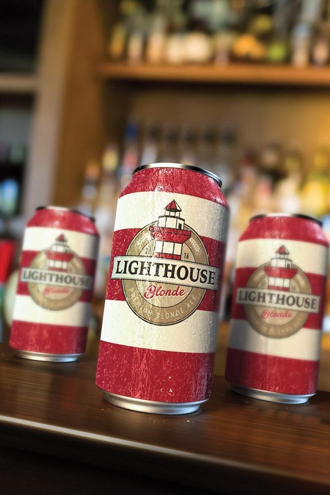 lighthouse blonde beer by sea pines golf resort