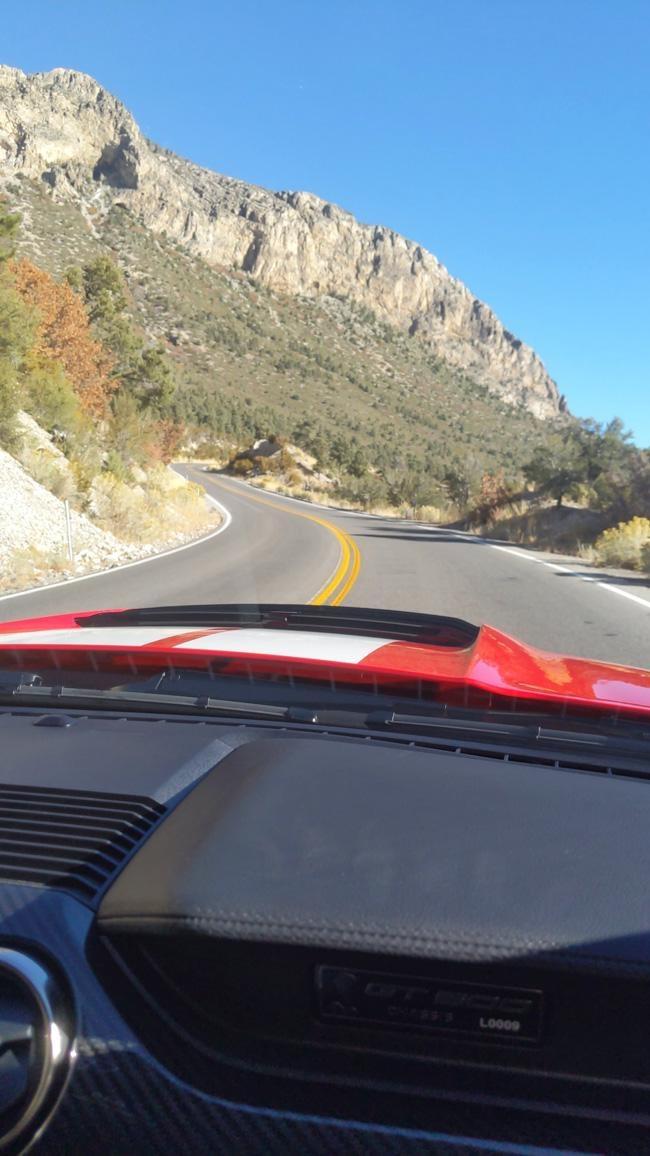 gt500 driving mount charleston nevada