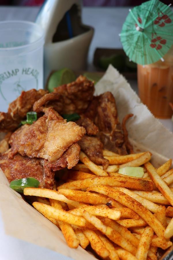 spicy pork chop basket