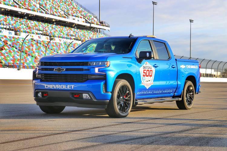 the chevy silverado was 2019 daytona 500 official pace truck