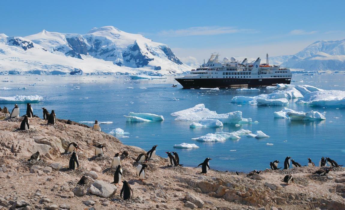 Silversea's Explorer Antactica Fly-In Cruises