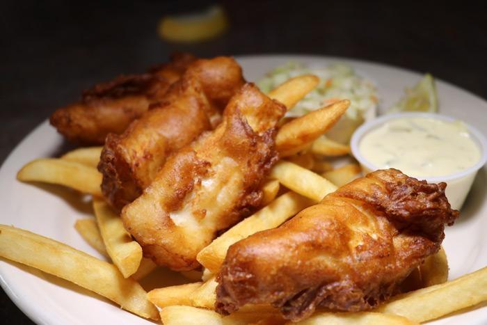 halibut fish and chips at skagway fish company copy