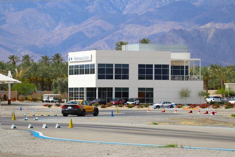 autocross at bmw performance driving center in palm springs california
