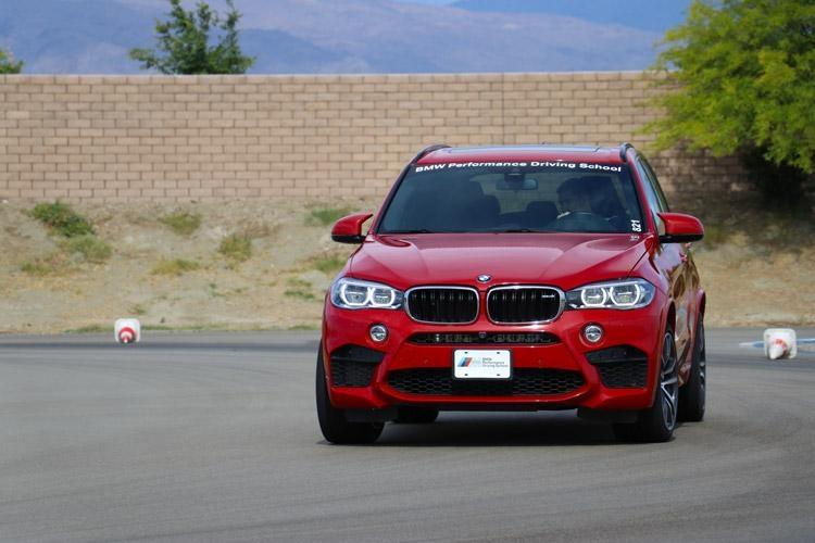 bmw x5 m on track at bmw performance center