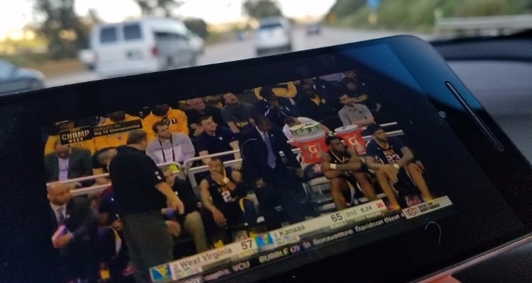 Watching Slingbox While Riding in the Car