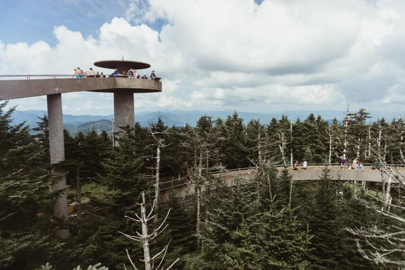 clingmans dome great smoky mountains national park