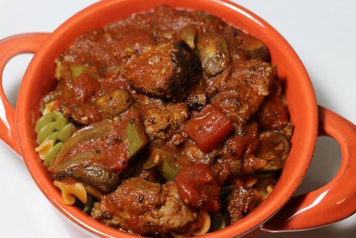 home made smoky spicy chunky pasta sauce recipe