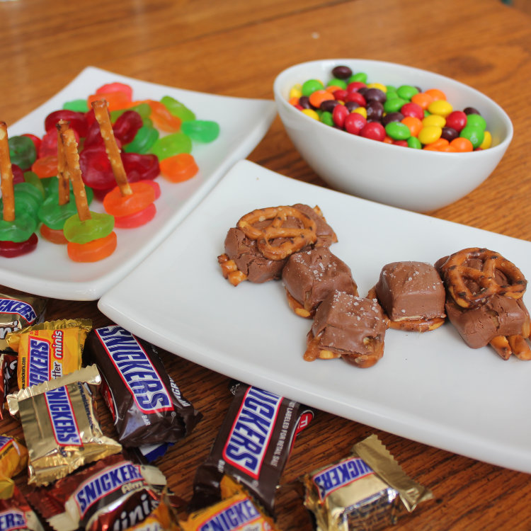 Snickers and Lifesavers Game Day Treats