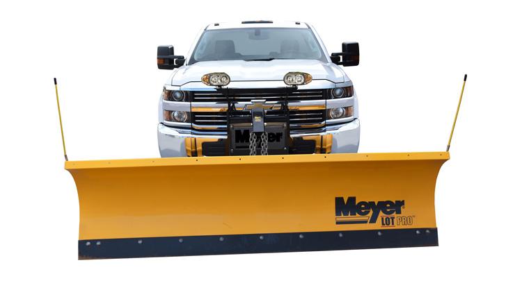 meyers snow plow on chevy truck