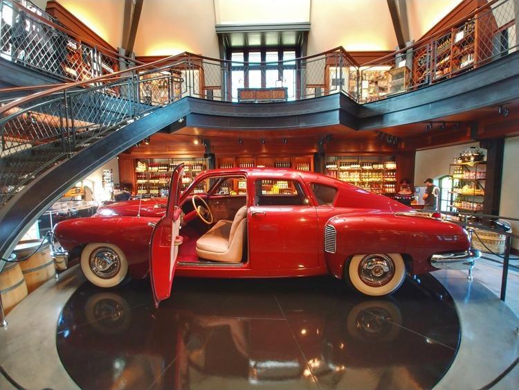 tucker torpedo at coppola winery sonoma california