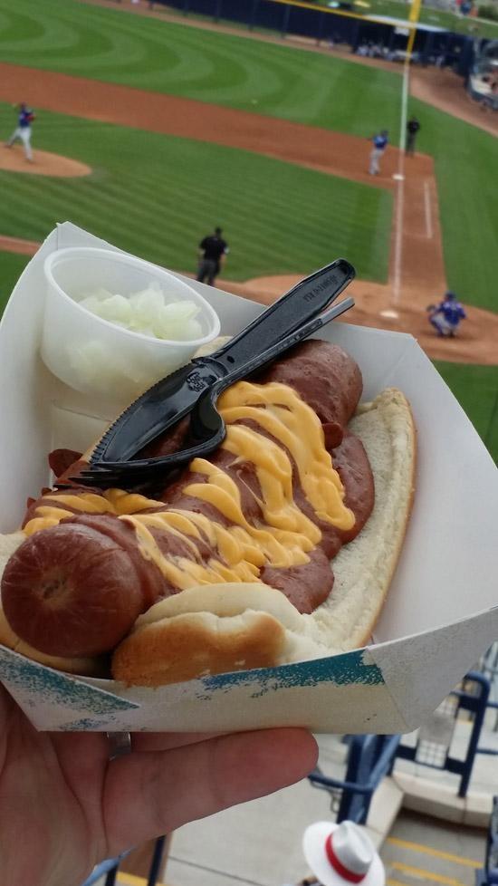 babe ruth dog at peoria stadium