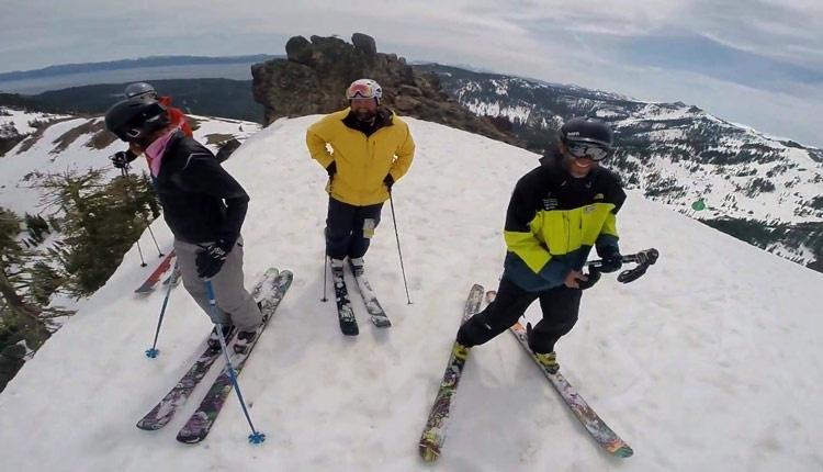 Yellow Face at Squaw Valley