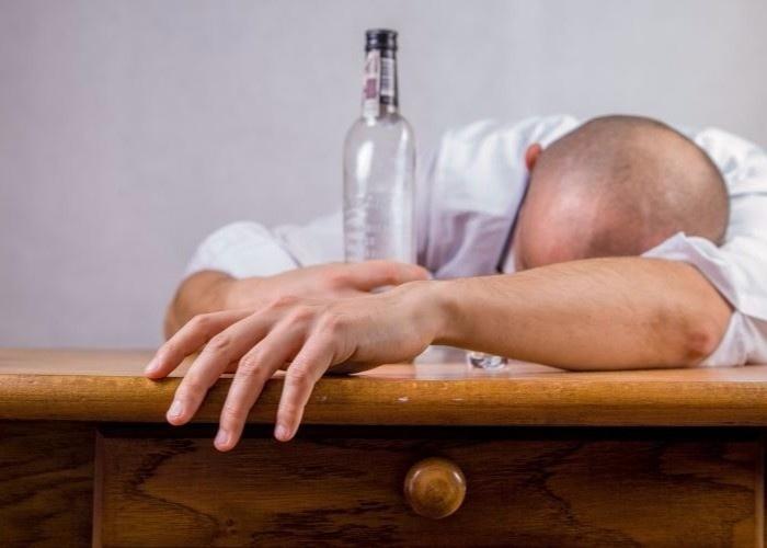 drunk man