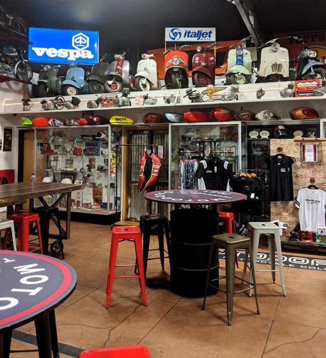 motorcycle collection at dofo winery temecula california