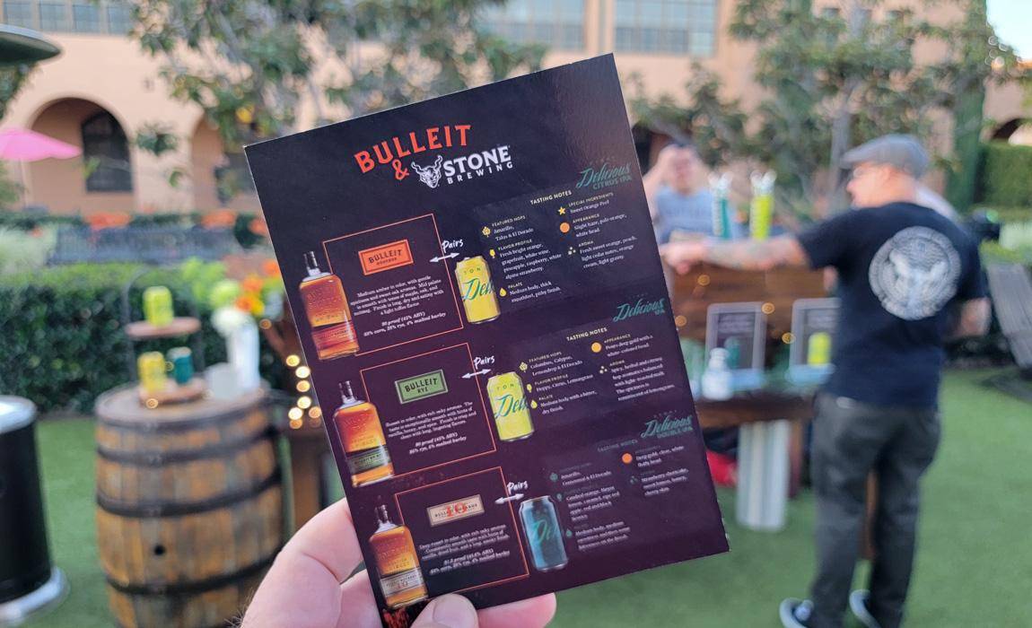 bulleit whiskey and stone brewing partnership