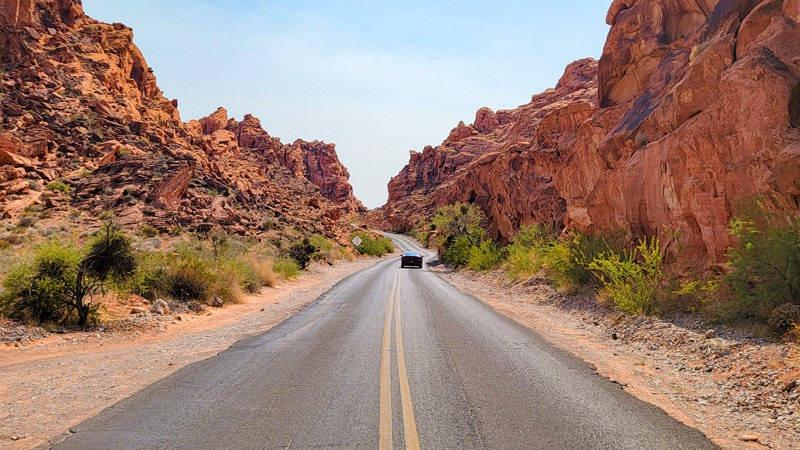 valley of fire state park road trip