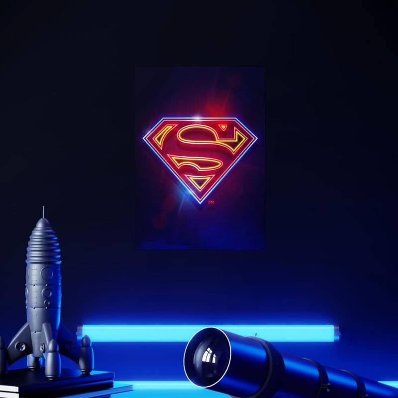 Displate Superman Metal Poster