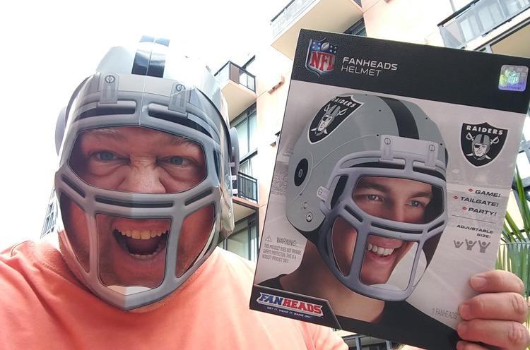 fanheads raiders football helmet