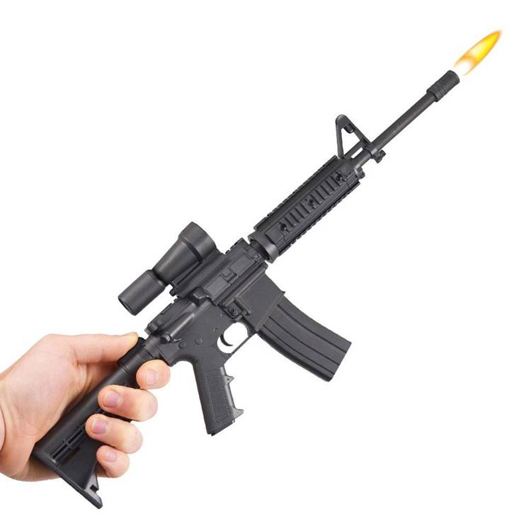 ar 15 bbq lighter perfect for tailgates