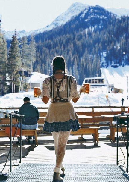 Bavarian Lodge restaurant at apres ski at Taos Ski Valley 