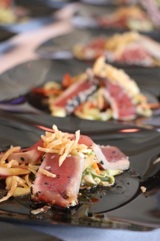 tuna and seaweed salad blue point coasta cuisine