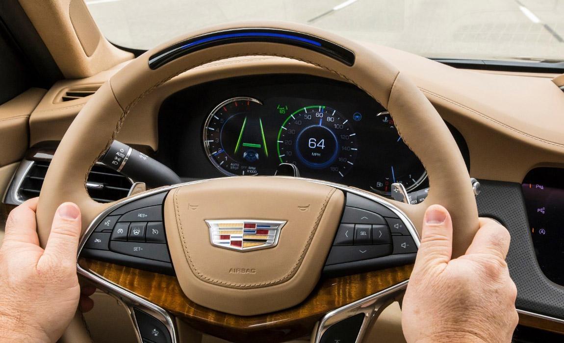 Super Cruise on Cadillac CT6 helps make driving more enjoyable.