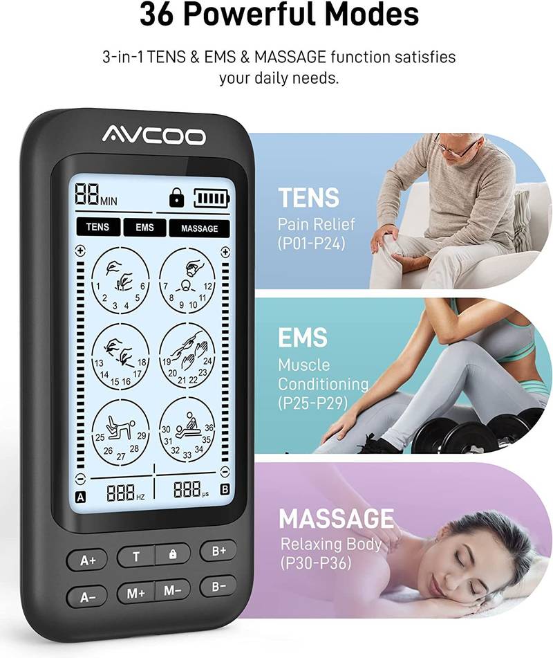 tens machine therapy modes