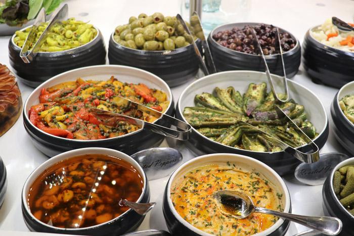 salad bar sides at texas de brazil carlsbad san diego california