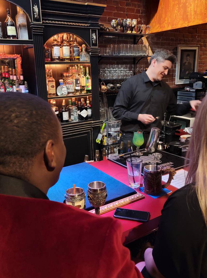 cocktails before the show