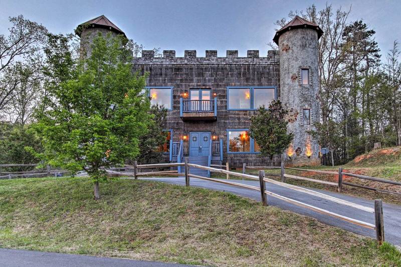 castle in the smokies