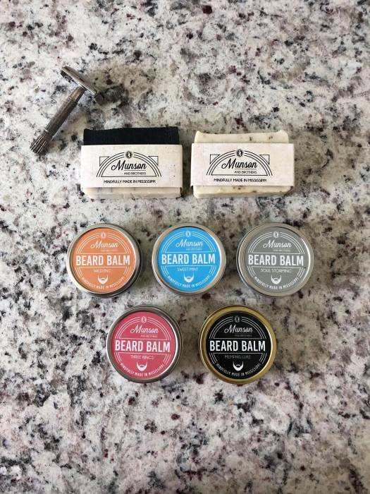 Munson and Brothers Beard Balm and Shampoo Bar