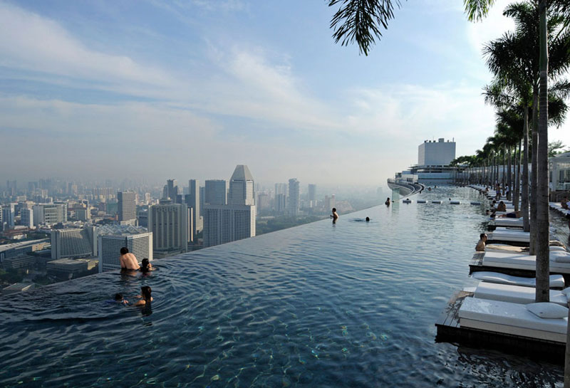 Marina Bay Sands Skypark - Top 10 Hotel Pools from @ManTripping