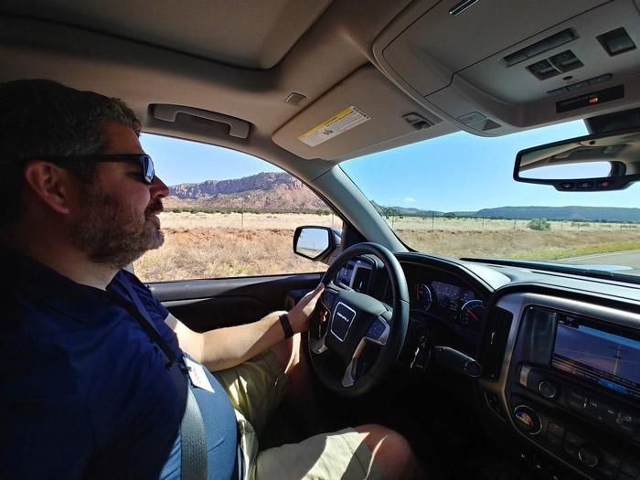 darren driving sierra denali