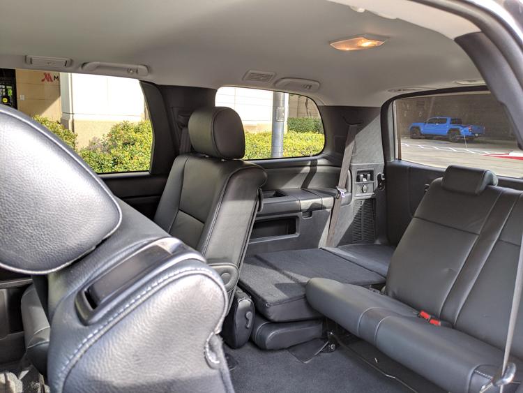 interior toyota sequoia trd sport