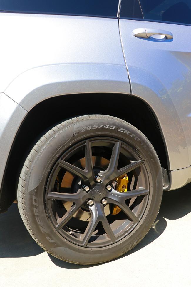 15 inch brakes in front and back