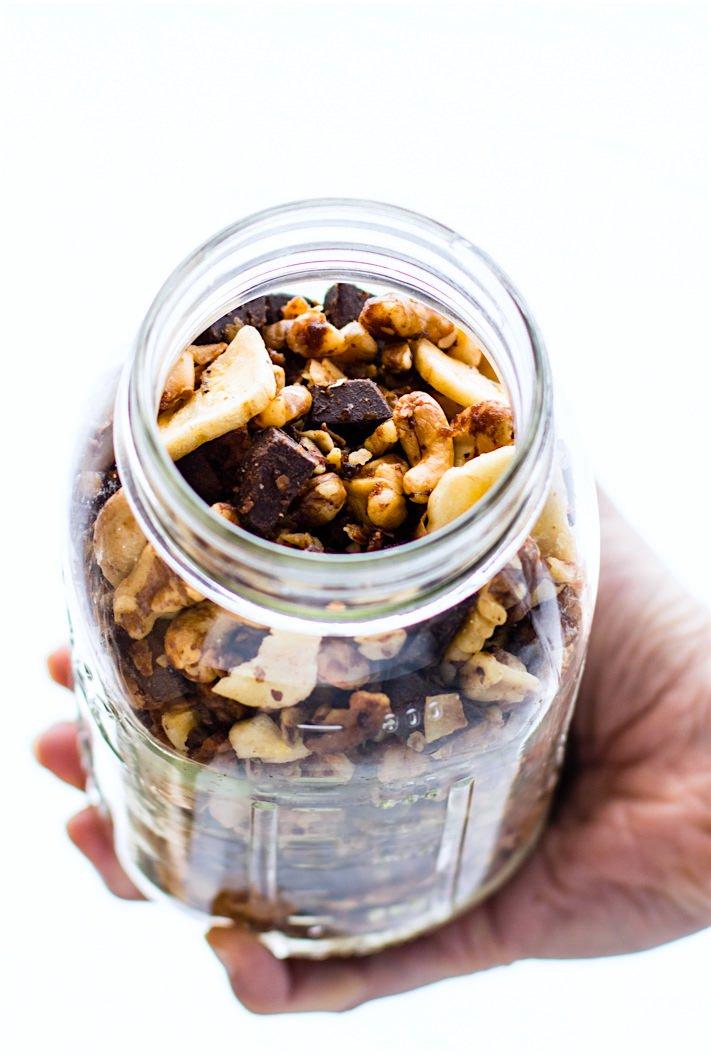 chunky monkey paleo trail mix cotter crunch