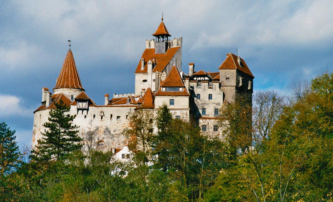 Dracula's castle - Bran Castle in Transylvania Romania