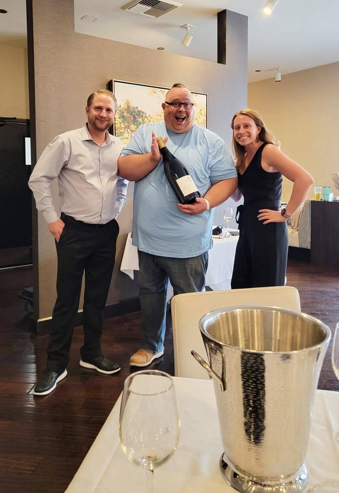 i won a magnum of jk pinot noir