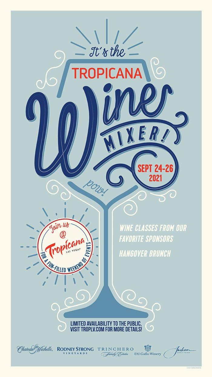 tropicana wine mixer poster