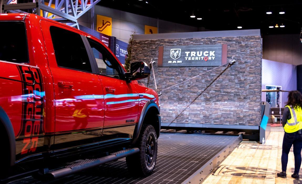 Ram Power Wagon ride-along experience at 2020 Chicago Auto Show