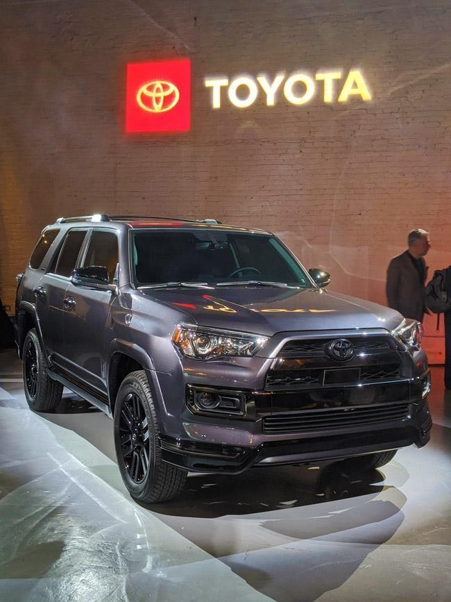 toyota 4runner nightshade at chicago auto show 2020