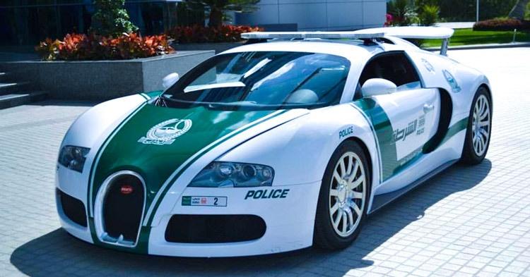 speeders beware watch for bugatti veyron police car in dubai